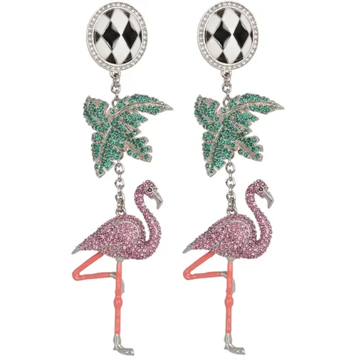 Flamingo Anhänger Ohrringe Balmain - Balmain - Modalova