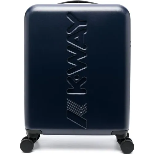 Logo Trolley Suitcase , male, Sizes: ONE SIZE - K-way - Modalova