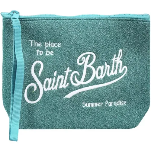 Grüne Clutch Tasche für Frauen - MC2 Saint Barth - Modalova