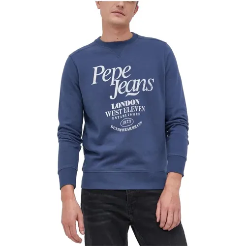 Lamarck Sweatshirt , Herren, Größe: S - Pepe Jeans - Modalova