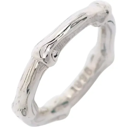 Pre-owned Silver rings , female, Sizes: ONE SIZE - Tiffany & Co. Pre-owned - Modalova