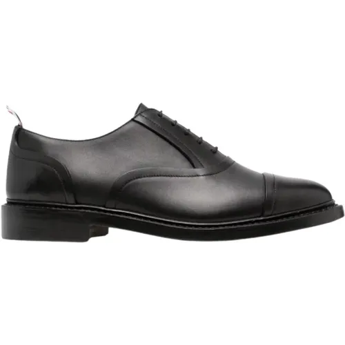 Cap Toe Oxford Shoes , male, Sizes: 8 UK, 7 1/2 UK - Thom Browne - Modalova