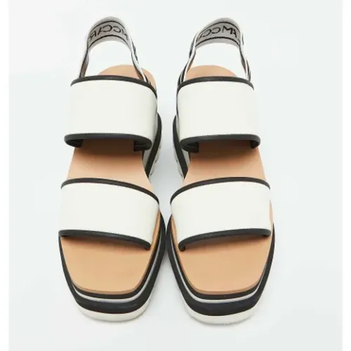 Pre-owned Fabric sandals , female, Sizes: 4 UK - Stella McCartney Pre-owned - Modalova