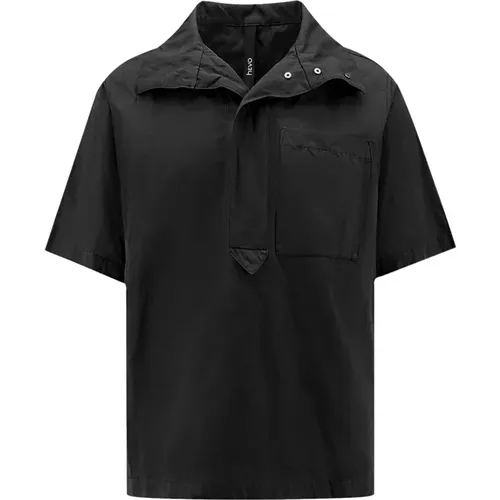 Ss24 High Collar Shirt , male, Sizes: L, XL - Hevo - Modalova