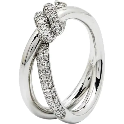 Pre-owned White Gold rings , female, Sizes: ONE SIZE - Tiffany & Co. Pre-owned - Modalova