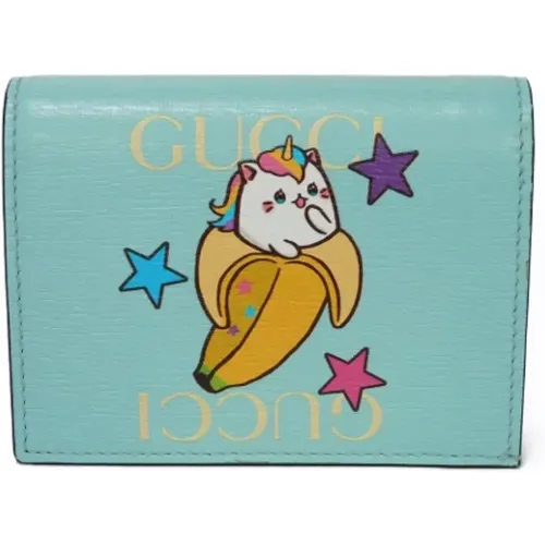 Pre-owned Leather wallets , female, Sizes: ONE SIZE - Gucci Vintage - Modalova