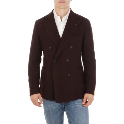 Smc20K 340109 Navy Blazer , male, Sizes: XL - Tagliatore - Modalova