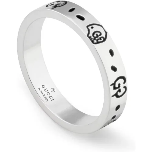 Sterling Silber Ghost Ring , Damen, Größe: 54 MM - Gucci - Modalova