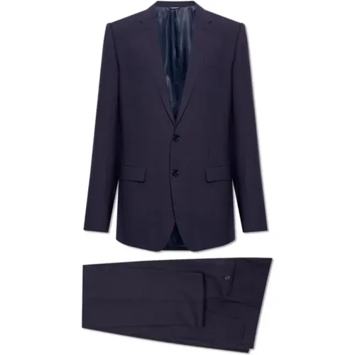 Prince of Wales Check Suit , male, Sizes: XL, 2XL, 3XL - Dolce & Gabbana - Modalova