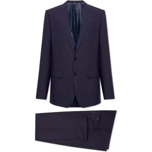 Prince of Wales Check Suit , male, Sizes: XL, 3XL - Dolce & Gabbana - Modalova