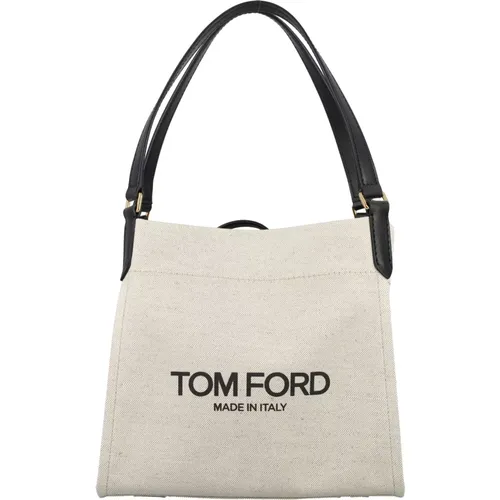 Amalfi Medium Tote Bag , female, Sizes: ONE SIZE - Tom Ford - Modalova