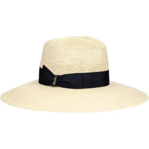 Sophie Panama Semicrochet Hat , Damen, Größe: S - Borsalino - Modalova