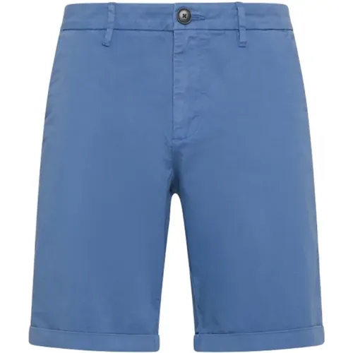 Monochrome Bermuda Shorts mit Taschen , Herren, Größe: W33 - Sun68 - Modalova