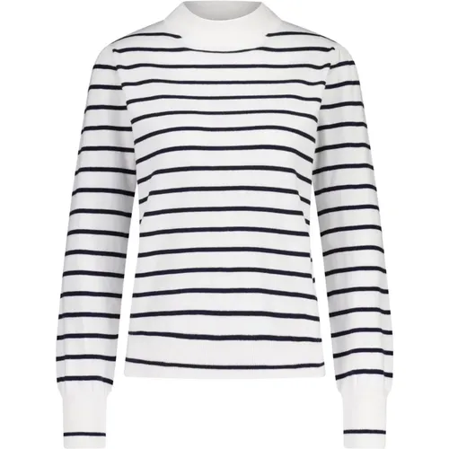 Striped Cashmere Blend Sweater , female, Sizes: XS, XL, S - Rich & Royal - Modalova