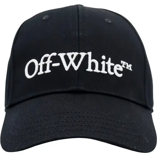 Embroidered Logo Cotton Hat , male, Sizes: L, M - Off White - Modalova