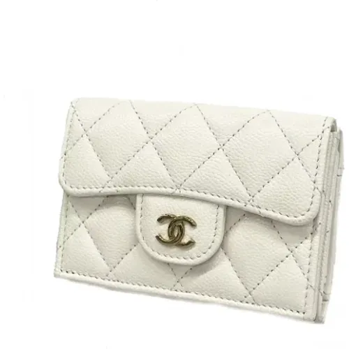 Pre-owned Leather wallets , female, Sizes: ONE SIZE - Chanel Vintage - Modalova