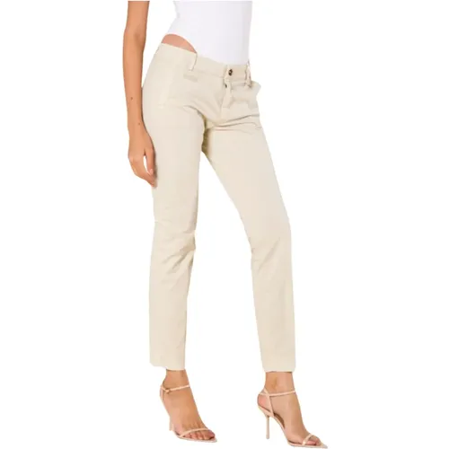 Curvy Damen Chino Hose aus Gabardine - Mason's - Modalova