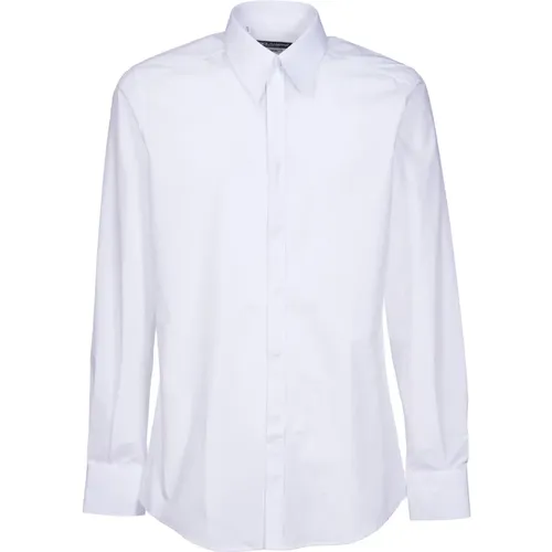 Shirts - Pinaforemetal Width , male, Sizes: 3XL, M, 2XL, L, XL - Dolce & Gabbana - Modalova