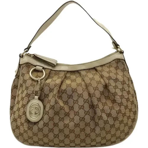 Canvas Gucci Sukey Bag , female, Sizes: ONE SIZE - Gucci Vintage - Modalova