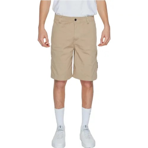 Herren Bermuda Shorts Frühling/Sommer Kollektion , Herren, Größe: 2XL - Calvin Klein Jeans - Modalova