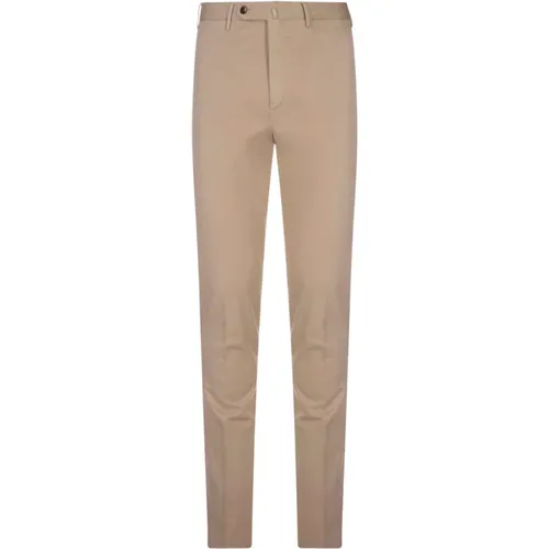 Tapered Cotton Trousers , male, Sizes: XL, L, M, 3XL, 2XL - PT Torino - Modalova