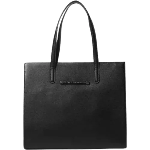 Schwarze Handtasche mit abnehmbarem Riemen - Twinset - Modalova