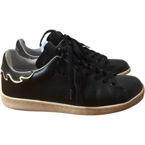 Pre-owned Leather sneakers , female, Sizes: 3 UK - Isabel Marant Pre-owned - Modalova