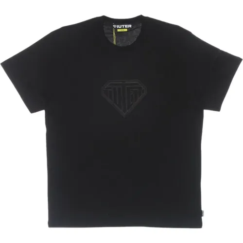 T-Shirt Man Logo , Herren, Größe: XL - Iuter - Modalova