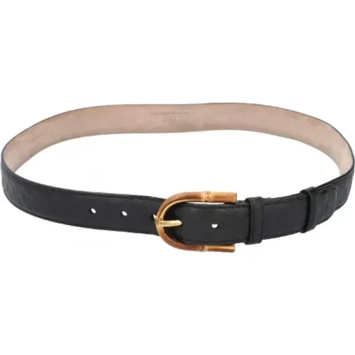 Leather Gucci Belt , female, Sizes: ONE SIZE - Gucci Vintage - Modalova