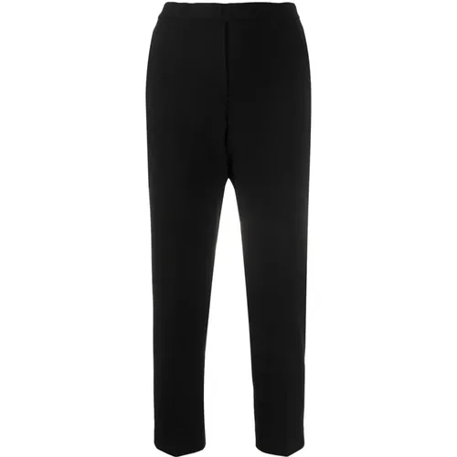 Schwarze Kurze Tapered Hose Theory - Theory - Modalova