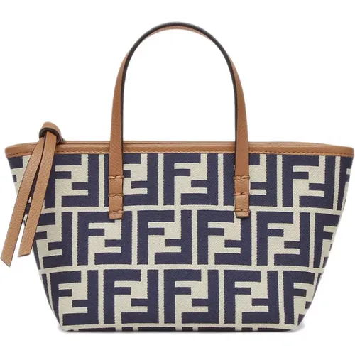 Iconic FF Motif Leather Bag , female, Sizes: ONE SIZE - Fendi - Modalova