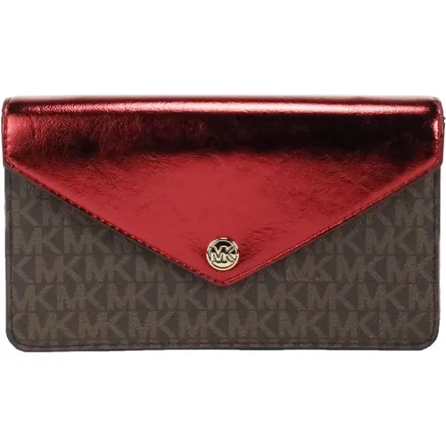 Stilvolle Flap Clutch Crossbody Tasche mit Kartenfächern - Michael Kors - Modalova