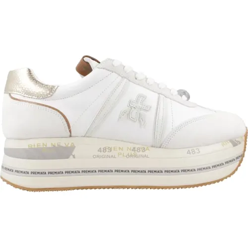 Platform Sneakers , Damen, Größe: 38 EU - Premiata - Modalova