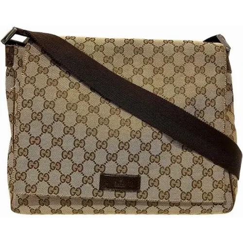 Pre-owned Canvas crossbody-bags , female, Sizes: ONE SIZE - Gucci Vintage - Modalova