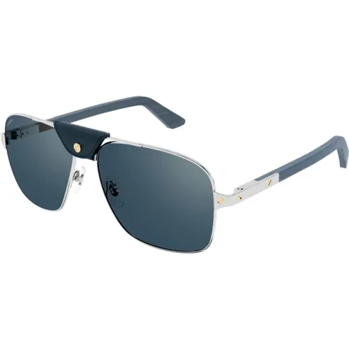 Stylish Sunglasses for Chic Look , unisex, Sizes: ONE SIZE - Cartier - Modalova