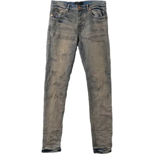 Slim Skinny FIT Denim Jeans - Purple Brand - Modalova