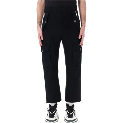 Tapered Cargo Pants , male, Sizes: M, L, S - Balmain - Modalova