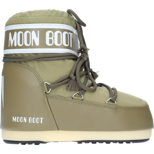 Stiefel Grün , Damen, Größe: 39 EU - moon boot - Modalova