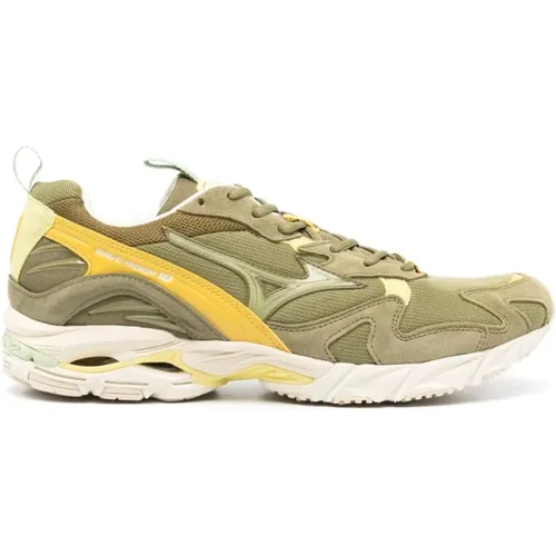 Panelled Sneakers Brown , male, Sizes: 5 UK, 7 UK, 10 UK - Mizuno - Modalova