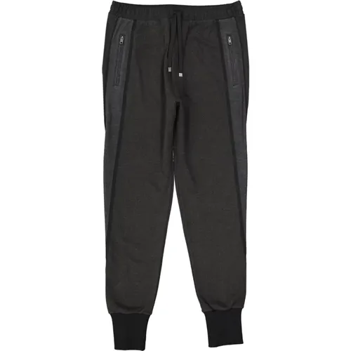 Comfortable Cotton Pants for Men , male, Sizes: S, M - Dolce & Gabbana - Modalova