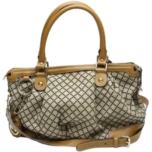 Pre-owned Canvas gucci-bags , female, Sizes: ONE SIZE - Gucci Vintage - Modalova