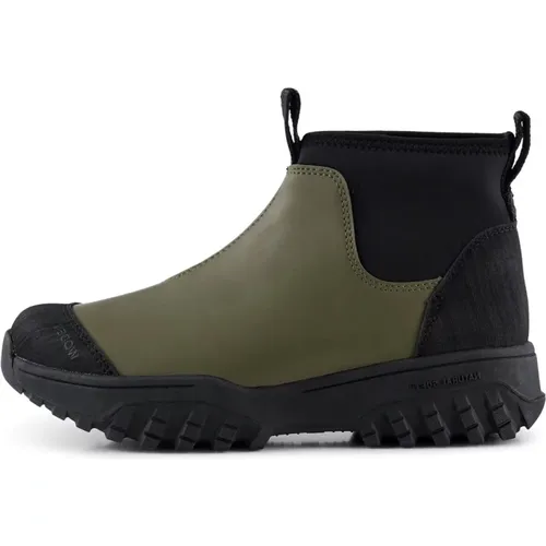 Wasserdichter Low Boot mit Fischleder Details - Woden - Modalova