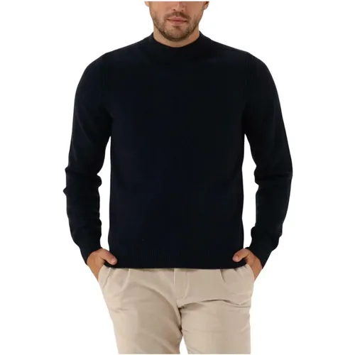 Herren Lambswool Strickpullover , Herren, Größe: M - Anerkjendt - Modalova