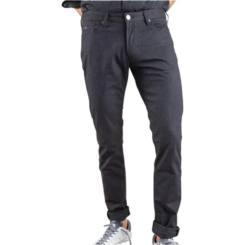 Slim Fit Pants , male, Sizes: W31 - Emporio Armani - Modalova