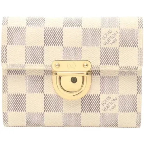 Pre-owned Canvas wallets , female, Sizes: ONE SIZE - Louis Vuitton Vintage - Modalova