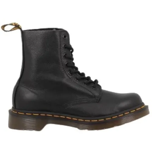 Schwarze Virginia Schnürstiefel , Damen, Größe: 39 EU - Dr. Martens - Modalova