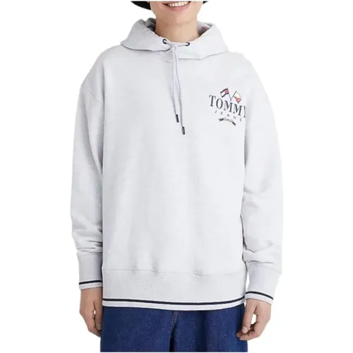 Kapuzenpullover , Herren, Größe: L - Tommy Hilfiger - Modalova