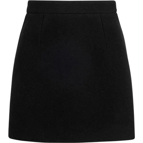 Wool Crepe Skirt , female, Sizes: M, XS, S - Patou - Modalova