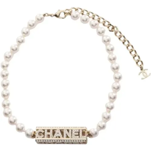 Pre-owned Metal chanel-jewelry , female, Sizes: ONE SIZE - Chanel Vintage - Modalova