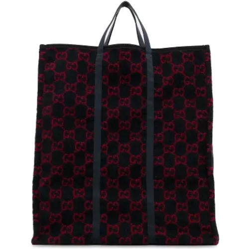 Pre-owned Wool totes , female, Sizes: ONE SIZE - Gucci Vintage - Modalova